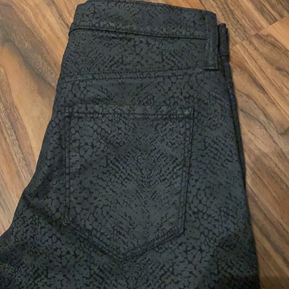Banana Republic Mid Rise Skinny Snake Print Jean - Picture 10 of 12